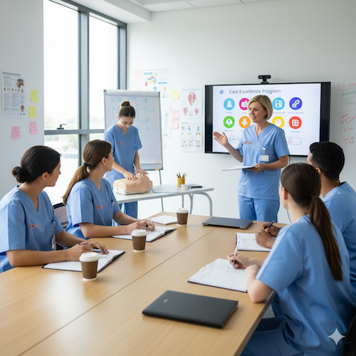 image of health program for a nonprofit & charity